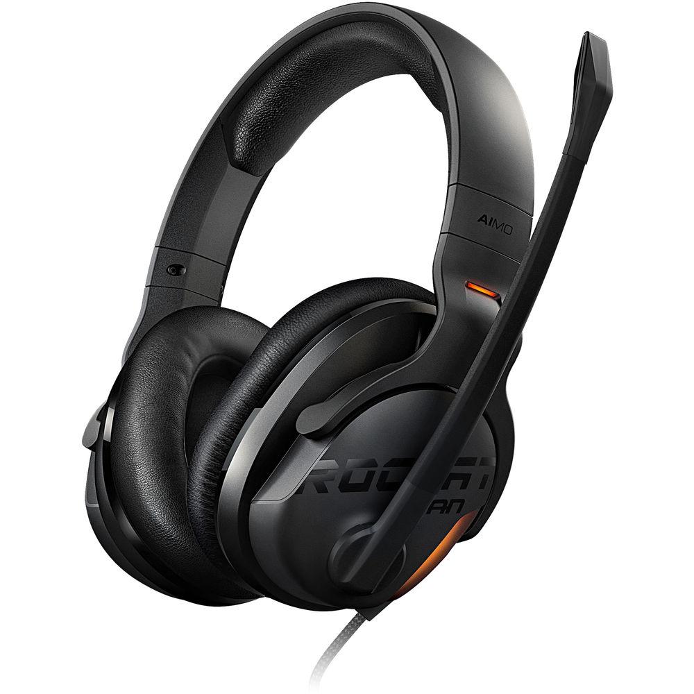 ROCCAT Khan AIMO Virtual 7.1-Channel Surround RGB Over-Ear Gaming Headset