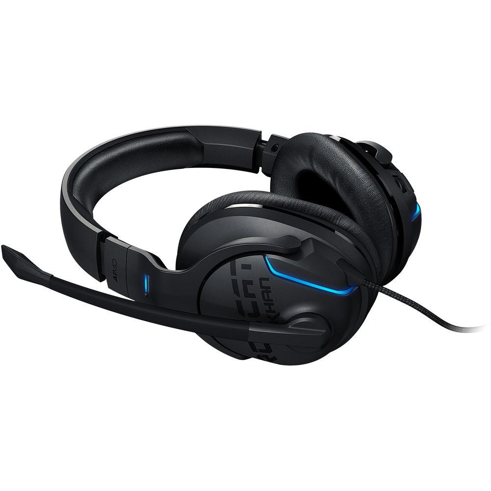 ROCCAT Khan AIMO Virtual 7.1-Channel Surround RGB Over-Ear Gaming Headset