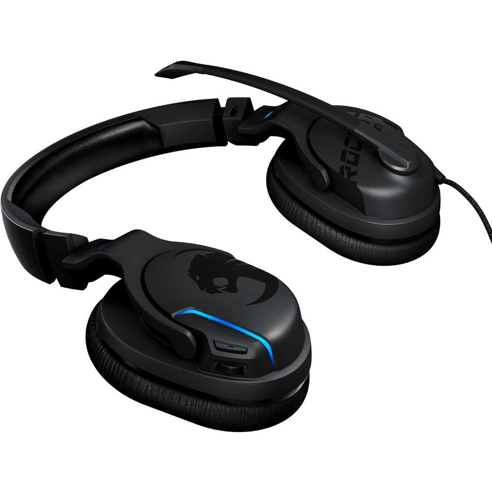 ROCCAT Khan AIMO Virtual 7.1-Channel Surround RGB Over-Ear Gaming Headset