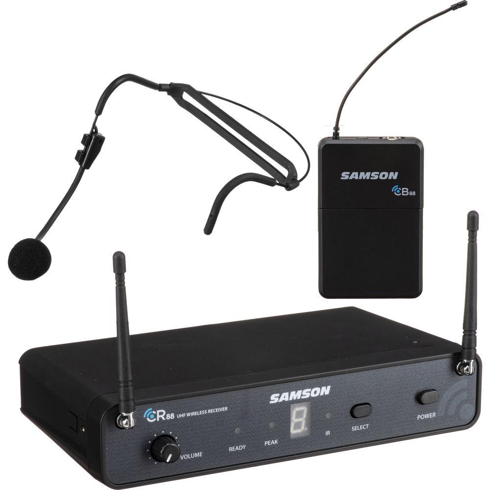 Samson Concert 88 Lavalier UHF Wireless Microphone Presentation System