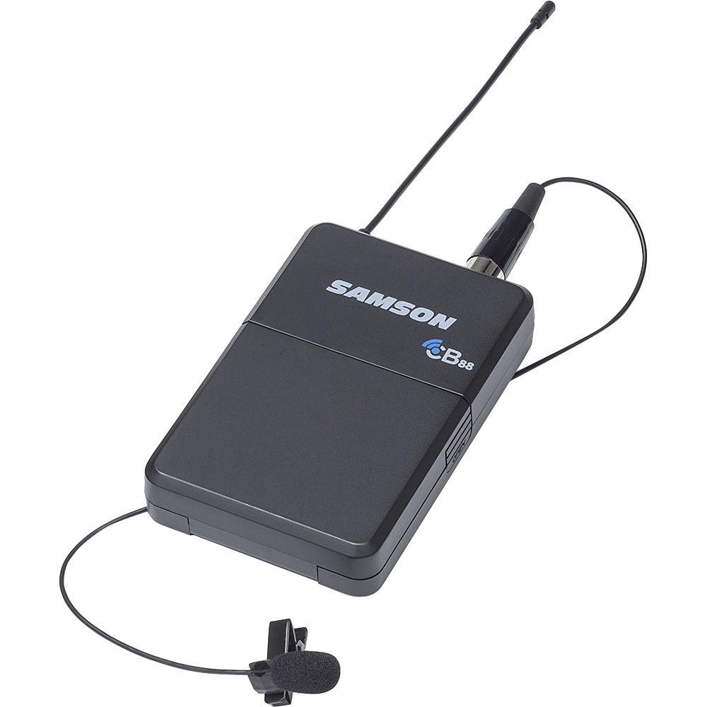 Samson Concert 88 Lavalier UHF Wireless Microphone Presentation System