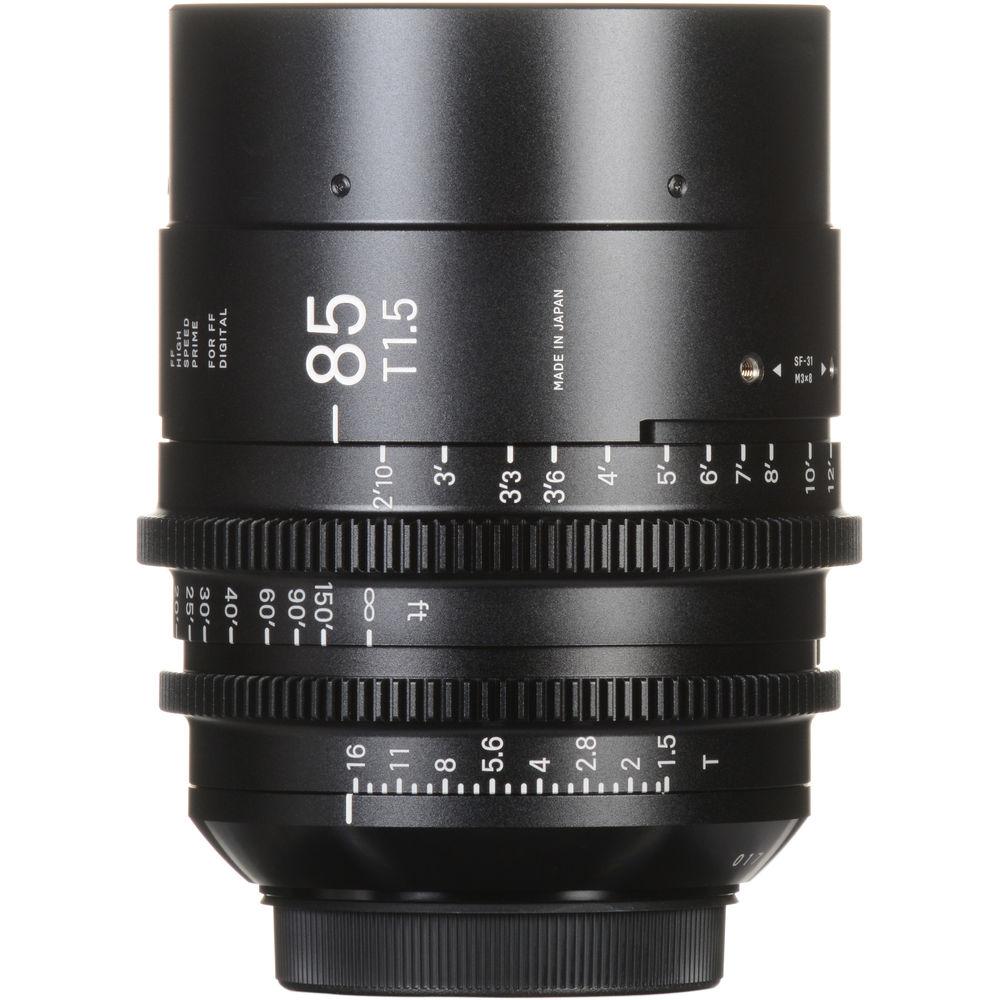 Sigma 85mm T1.5 Fully Luminous FF High-Speed Prime
