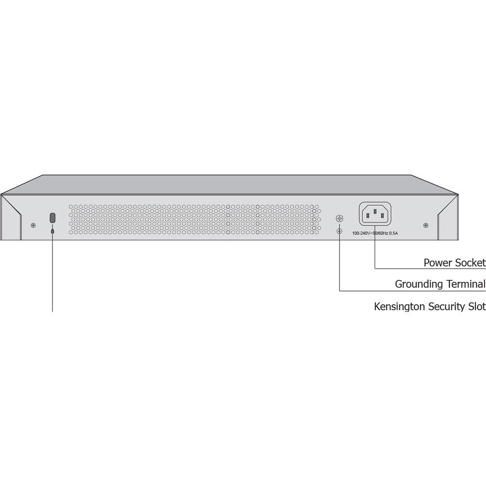TP-Link T2600G-28MPS JetStream 24-Port Gigabit L2 Managed Switch with 4 SFP Slots