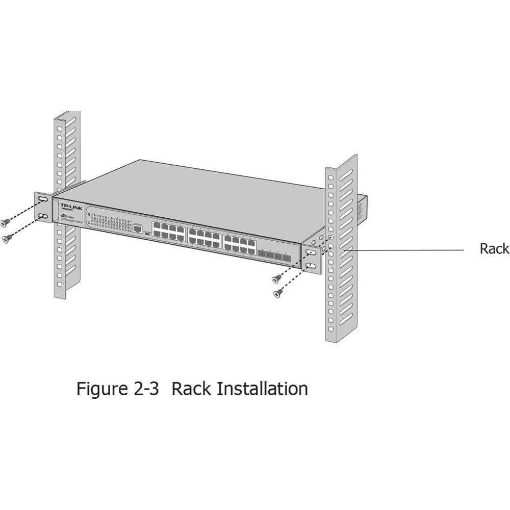 TP-Link T2600G-28MPS JetStream 24-Port Gigabit L2 Managed Switch with 4 SFP Slots