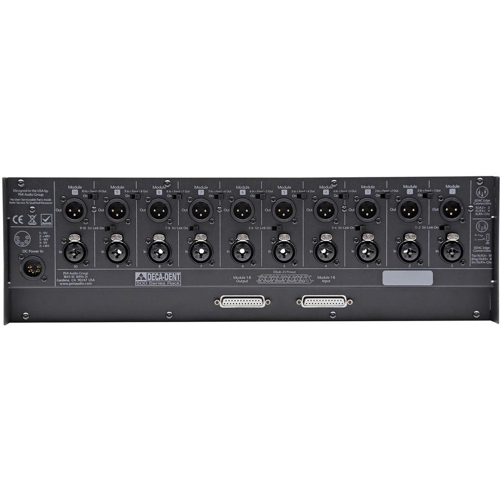 Trident Audio Deca-Dent 500 Series Rackmount Chassis