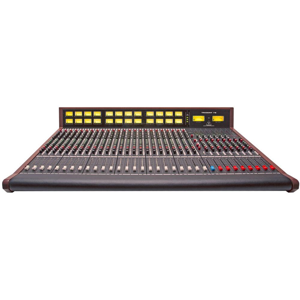 Trident Audio Series 78 Professional Analog Mixing Console with LED Meter Bridge