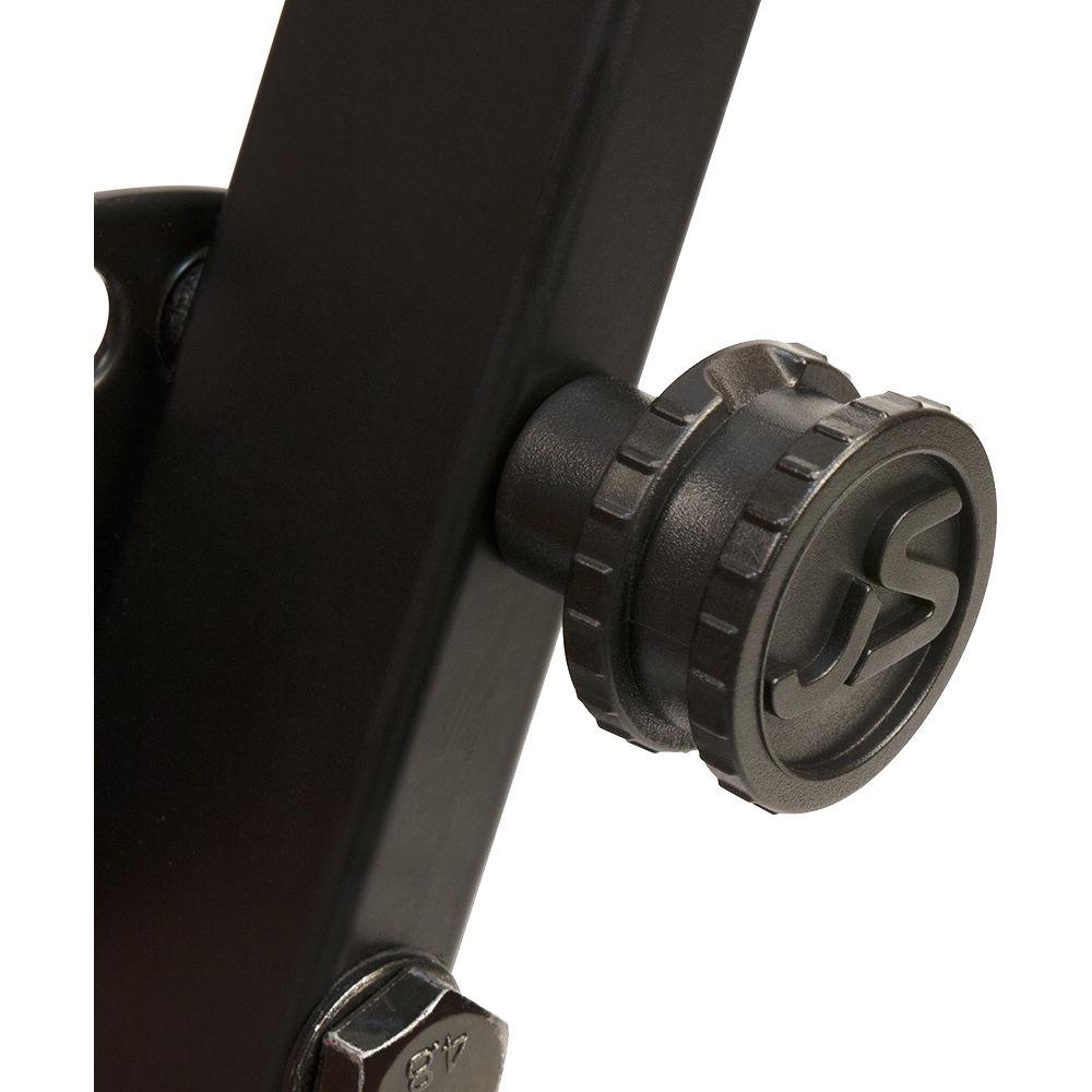 Ultimate Support JamStands 502DC Double-Braced, X-Style Keyboard Stand with Colored Accent Bands