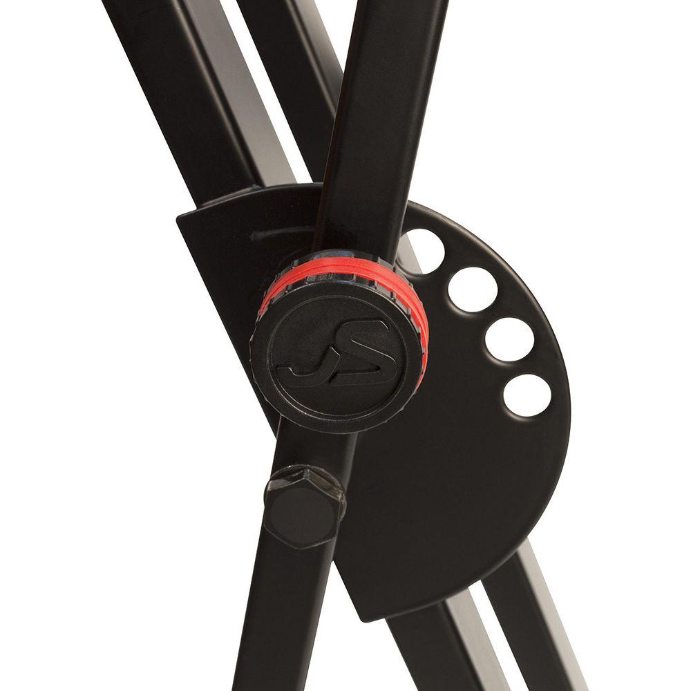 Ultimate Support JamStands 502DC Double-Braced, X-Style Keyboard Stand with Colored Accent Bands