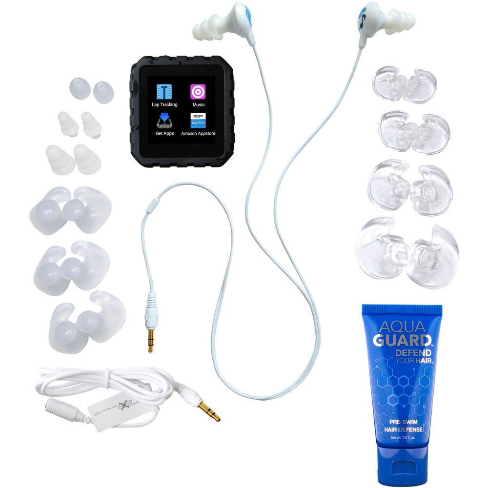 Underwater Audio Delphin Swimbuds Sport Bundle Waterproof Media Player & Headphones