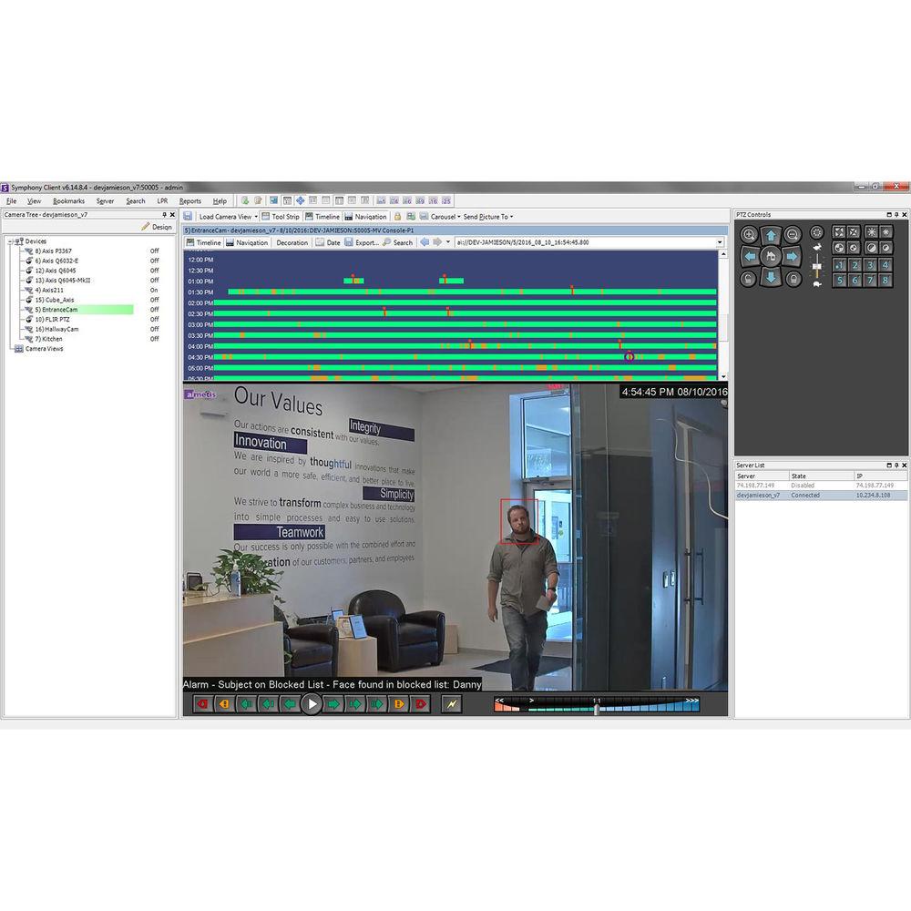 aimetis Symphony 7 Facial Recognition
