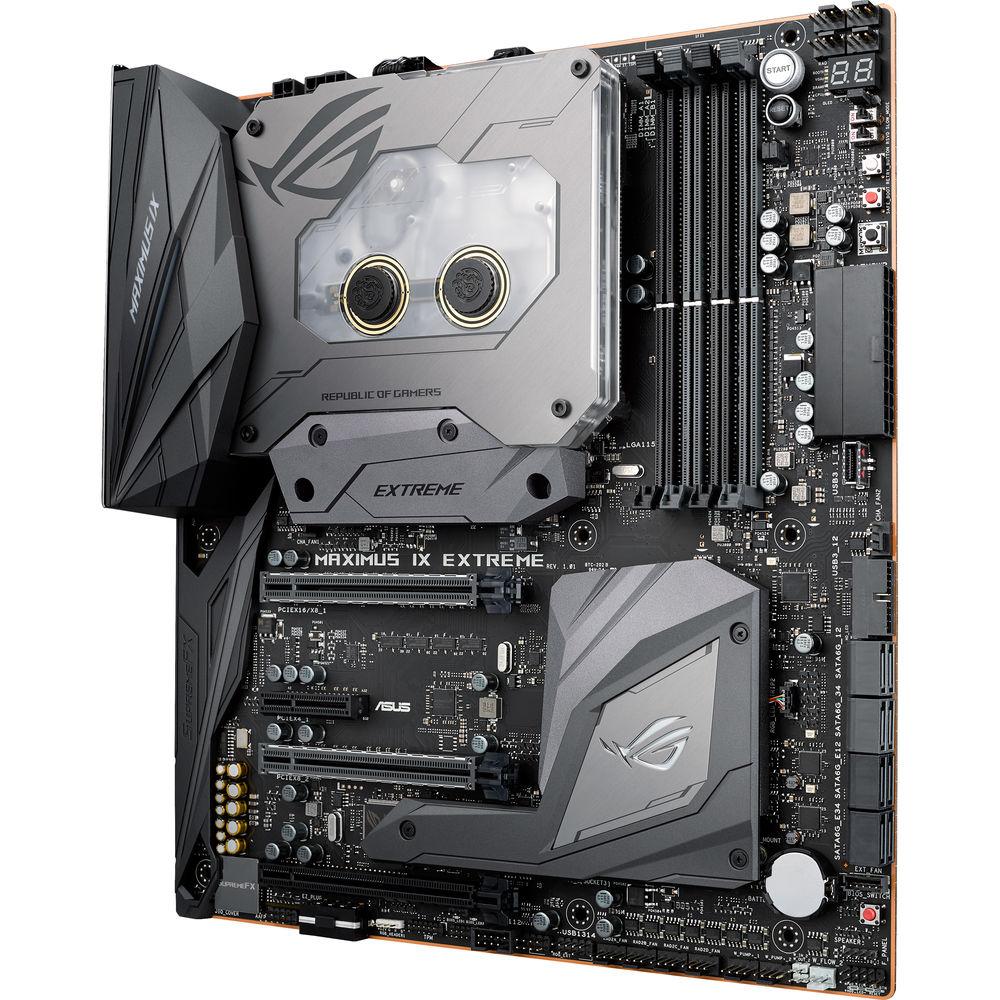 ASUS Republic of Gamers Maximus IX Extreme Z270 LGA 1151 E-ATX Motherboard