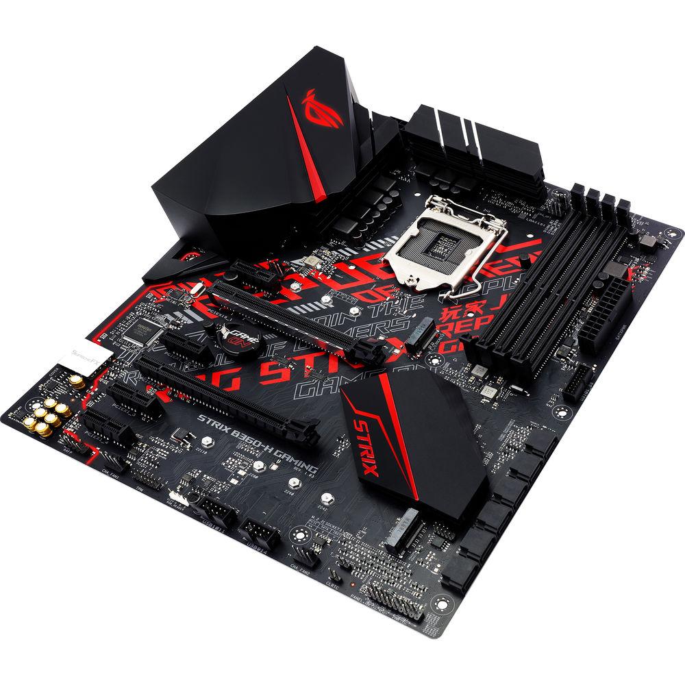 ASUS Republic of Gamers Strix B360-H Gaming LGA1151 ATX Motherboard