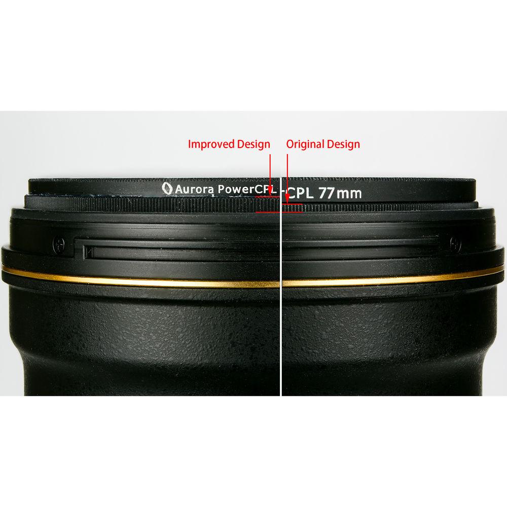 Aurora-Aperture PowerCPL 55mm Gorilla Glass Circular Polarizer Filter
