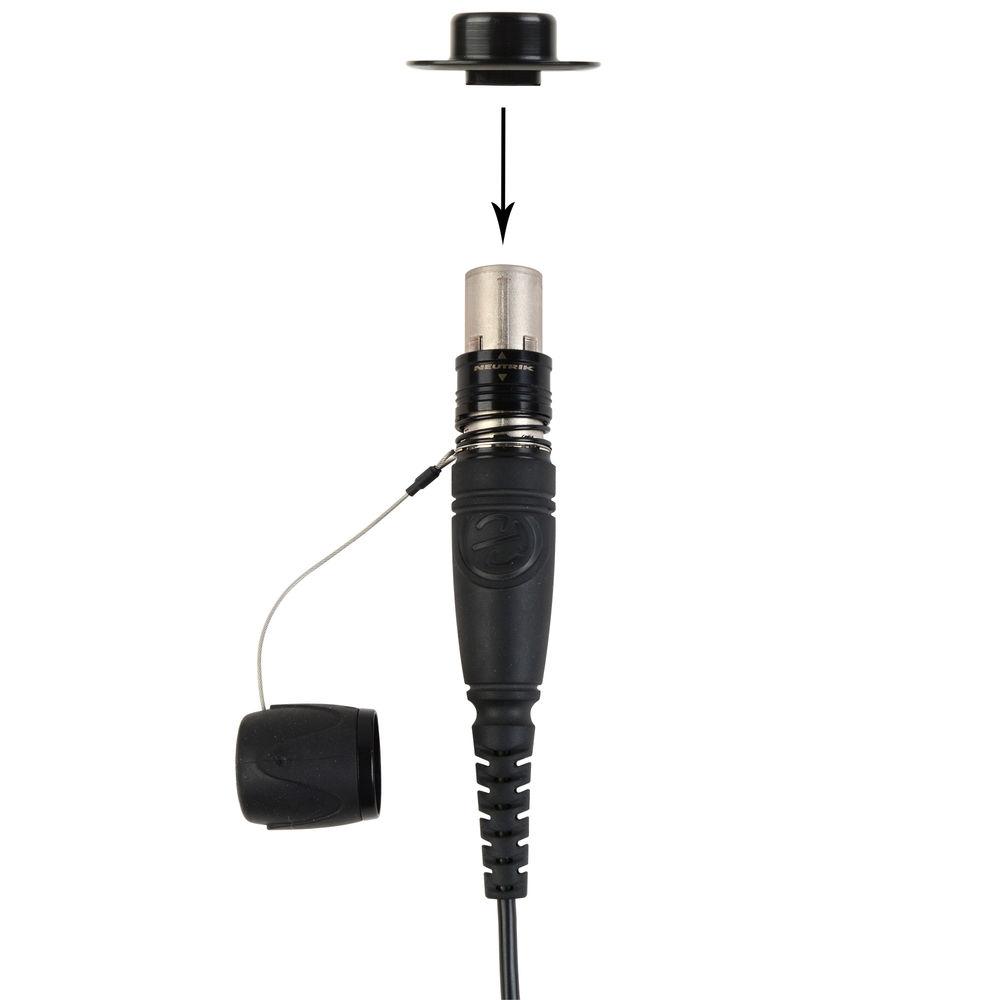 Camplex Shutter Restraint for Neutrik OpticalCON Cable End Connector Inspection & Cleaning