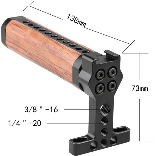 CAMVATE Wooden Top Handle for GH5 & 5Dmk3 Cage