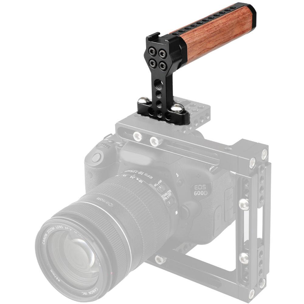 CAMVATE Wooden Top Handle for GH5 & 5Dmk3 Cage