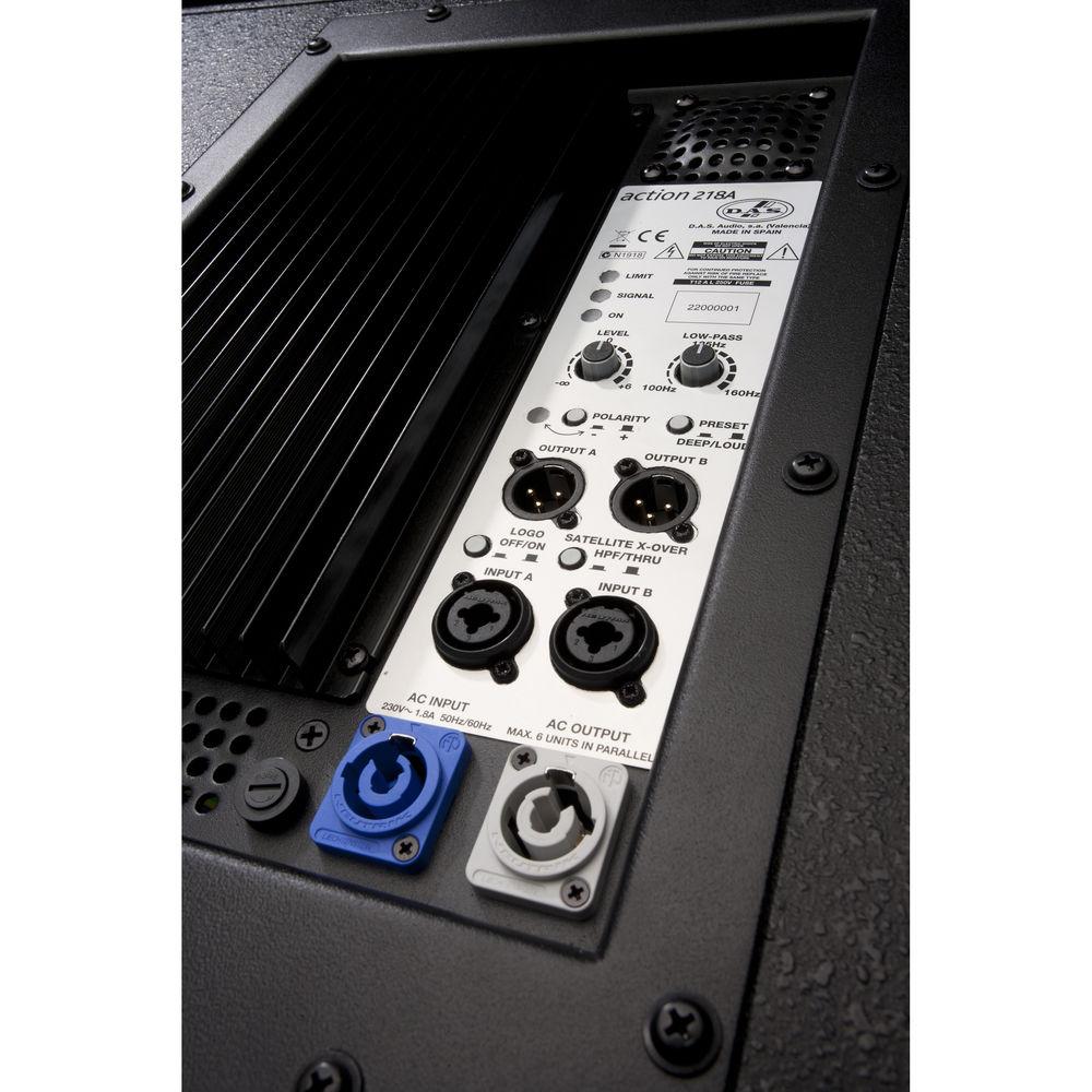 D.A.S Audio Action 218A Powered Dual 18" Bass Reflex Subwoofer System