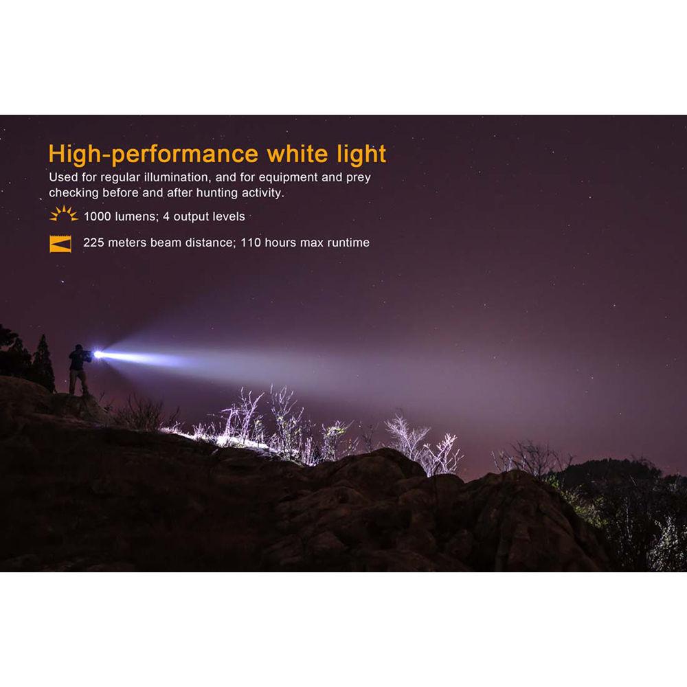 Fenix Flashlight TK25 Blue Red Light Flashlight