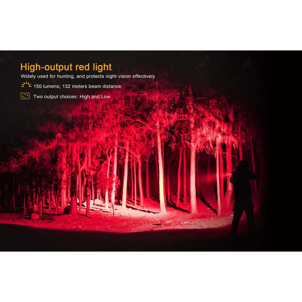 Fenix Flashlight TK25 Blue Red Light Flashlight