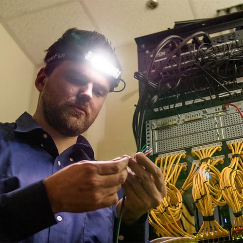 FoxFury Command Tilt White LED Helmet Headlamp