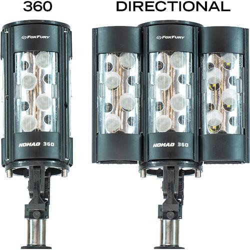 FoxFury Nomad 360 LED Scene Light with Integrated Tripod, FoxFury, Nomad, 360, LED, Scene, Light, with, Integrated, Tripod