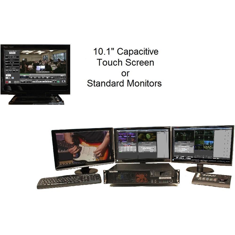 FutureVideo V-Station HD Studio4 DVR with HDMI Inputs Outputs