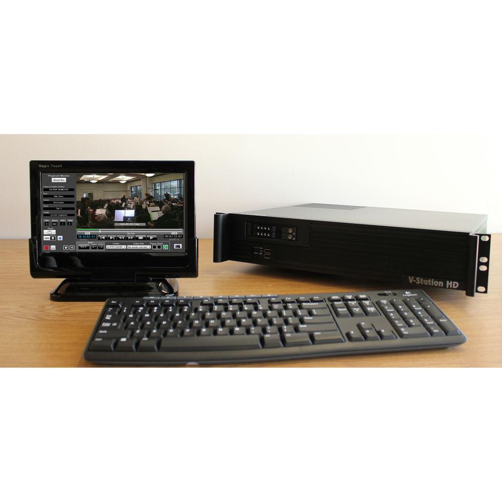 FutureVideo V-Station HD Studio4 DVR with HDMI Inputs Outputs