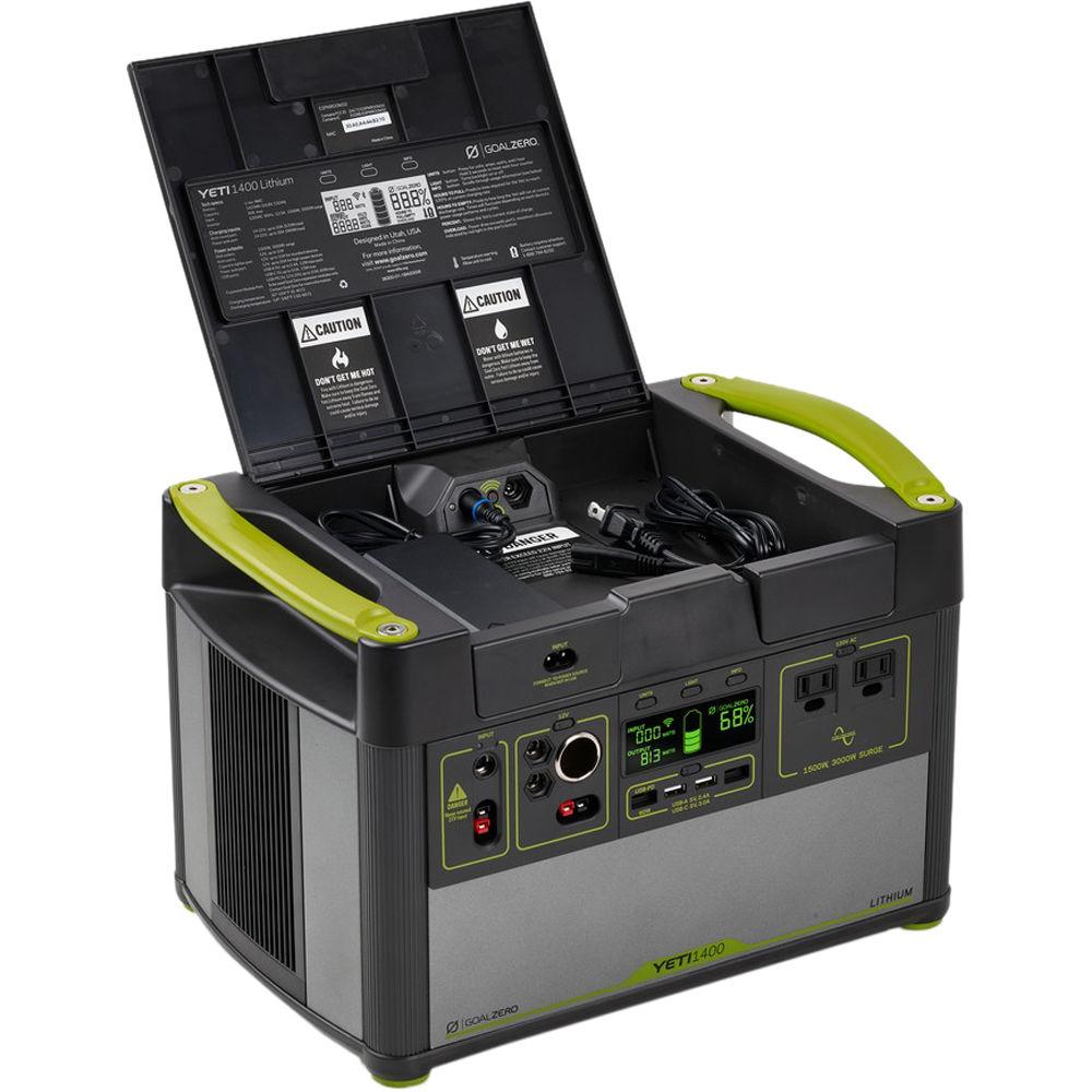 GOAL ZERO Yeti 1400 Lithium Power Station with Wi-Fi