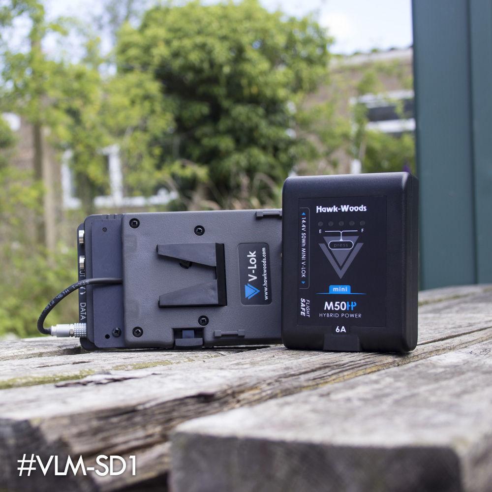 Hawk-Woods Mini V-Lok Battery Plate for SmallHD 503 & 703 Monitors