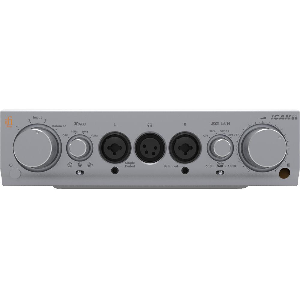 iFi AUDIO Pro iCAN - Studio-Grade Headphone Amplifier and Audiophile Line-Stage