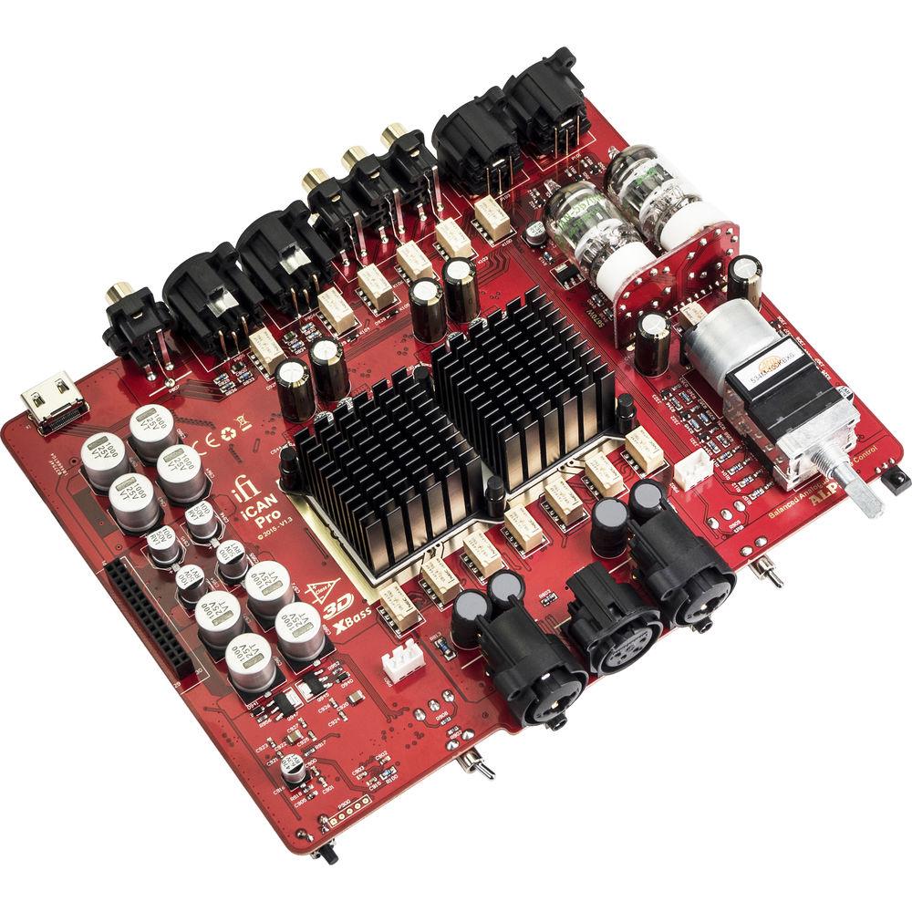 iFi AUDIO Pro iCAN - Studio-Grade Headphone Amplifier and Audiophile Line-Stage