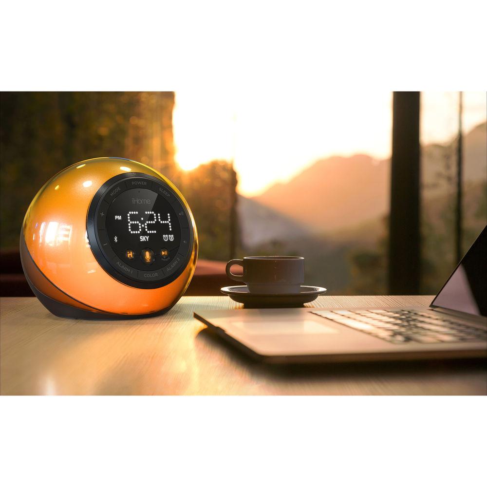 iHome iBT297 Color-Changing Bluetooth Clock Radio