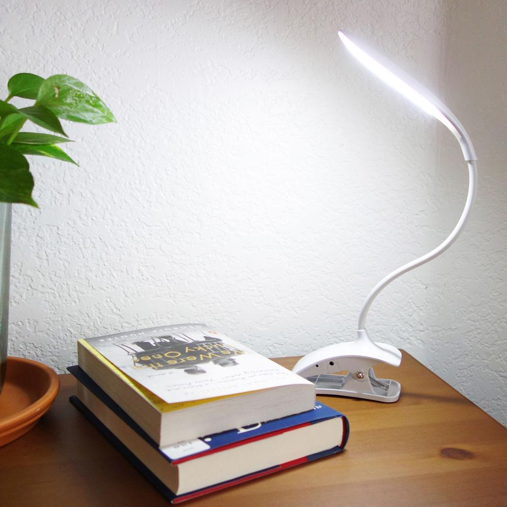 Macally Rechargeable Clip-On LED Book Reading Light