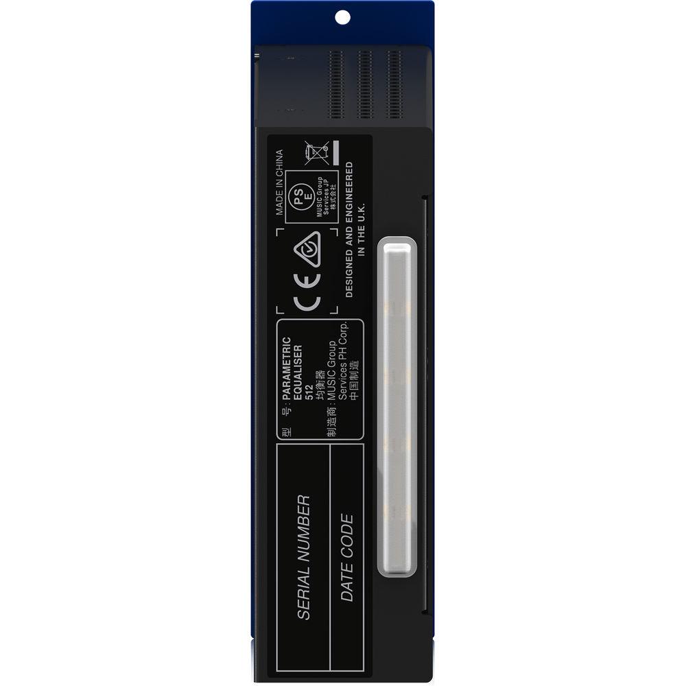 Midas 512 Four-Band Parametric Equalizer Based on Heritage 3000 Console