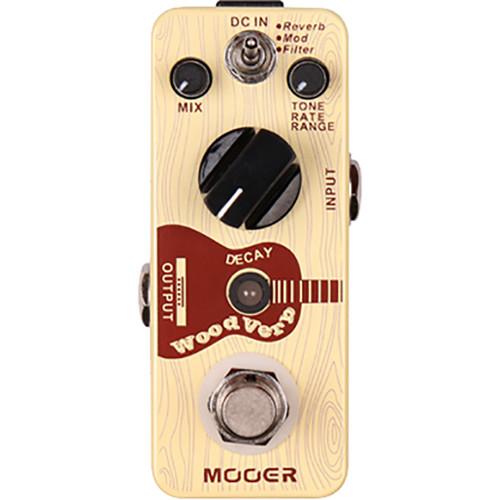 MOOER Woodverb Acoustic Guitar Reverb Pedal