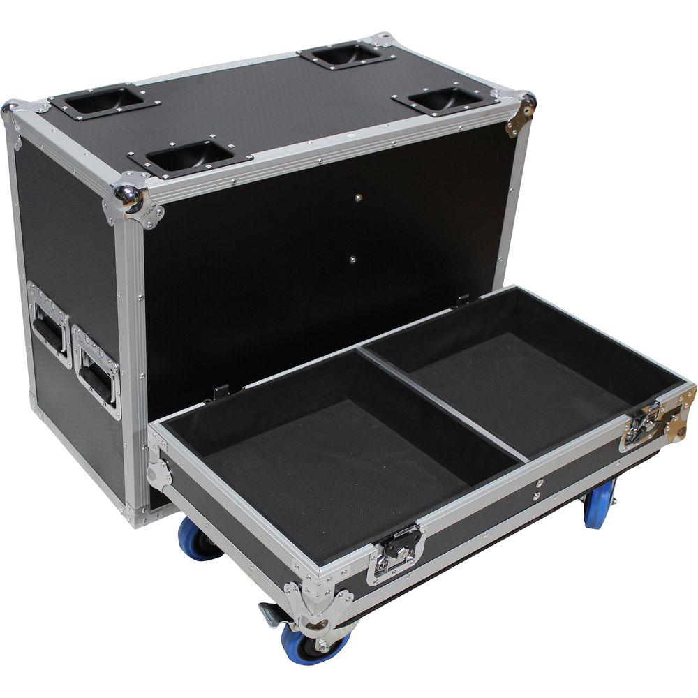 ProX Universal Dual ATA-Style Speaker Flight Case for 15" Speakers