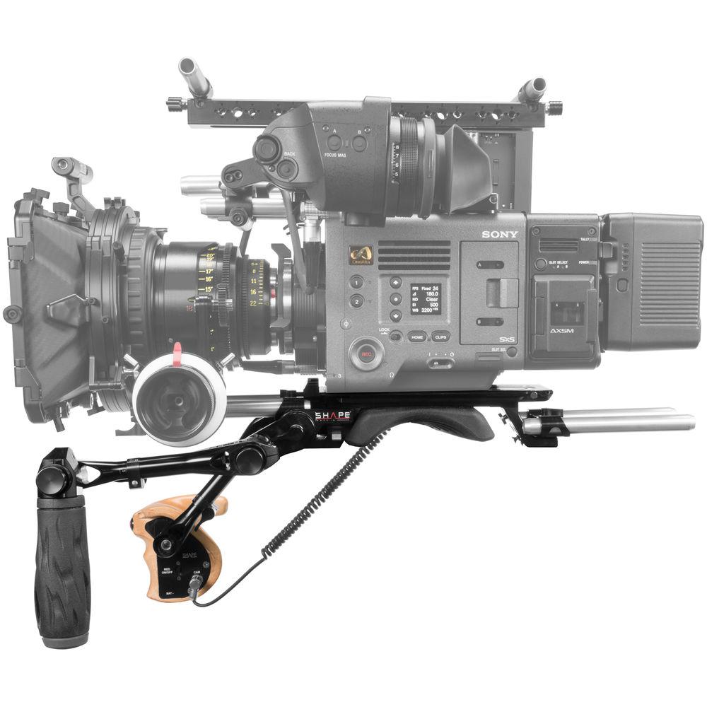 SHAPE Shoulder Baseplate 15Mm Lw With Remote Trigger Handle For Sony Venice