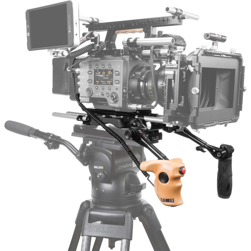 SHAPE Shoulder Baseplate 15Mm Lw With Remote Trigger Handle For Sony Venice