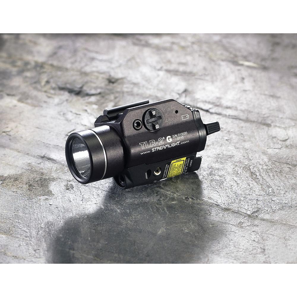 Streamlight TLR-2 G Strobing Rail-Mounted Tactical Light with Green Laser