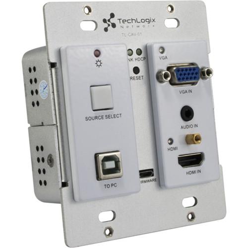 TechLogix Networx All-In-One Meeting Room & Classroom AV System with HDMI & VGA In