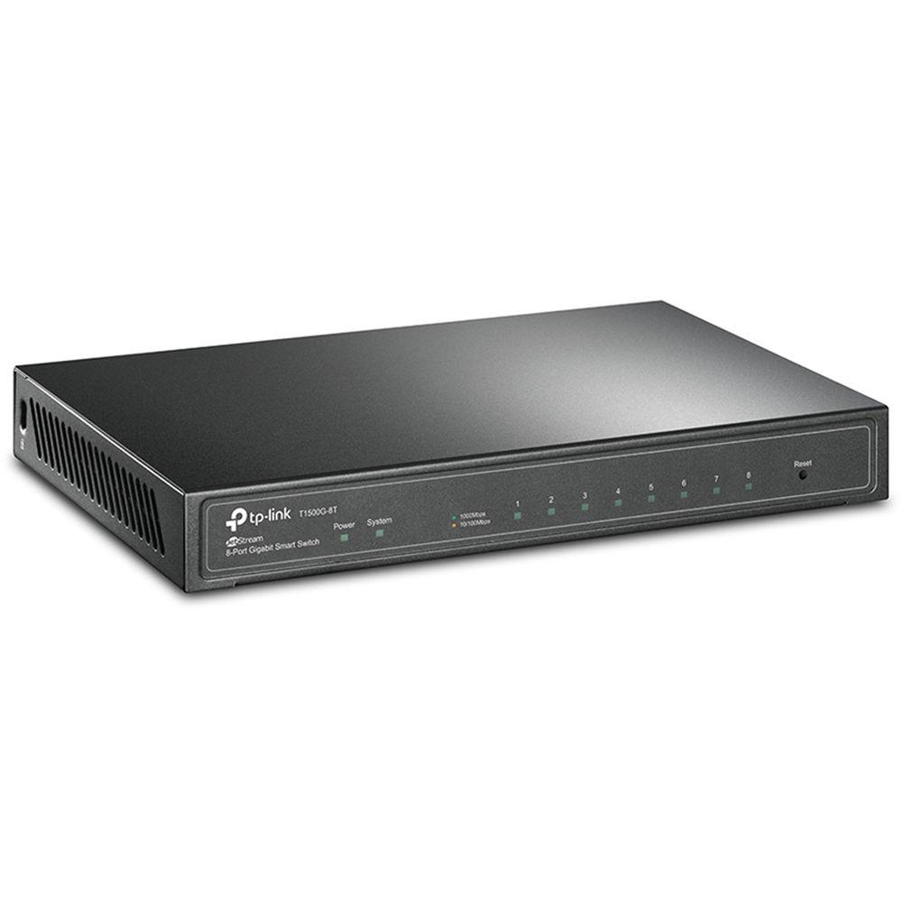 TP-Link T1500G-8T 8-Port Gigabit Managed Switch