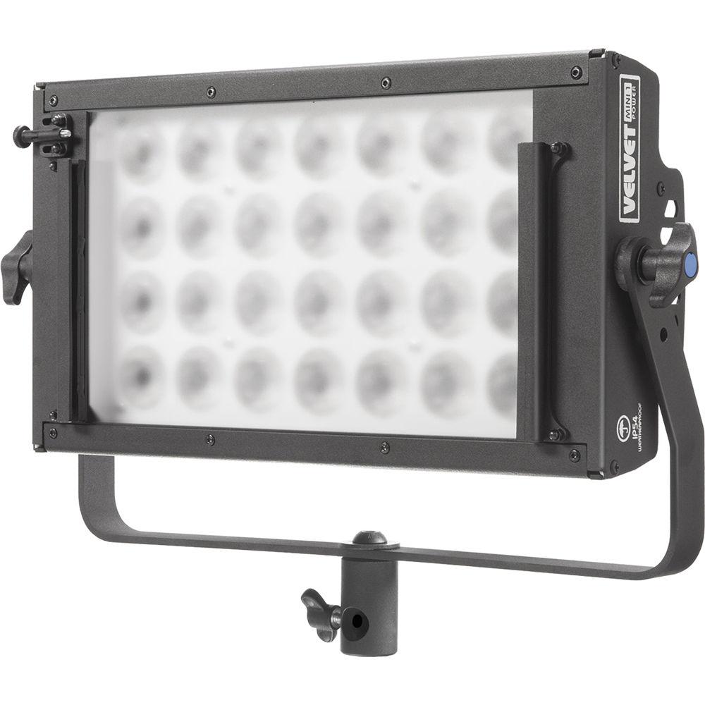 VELVETlight MINI 1 Power LED Panel with Gold Mount Battery Plate