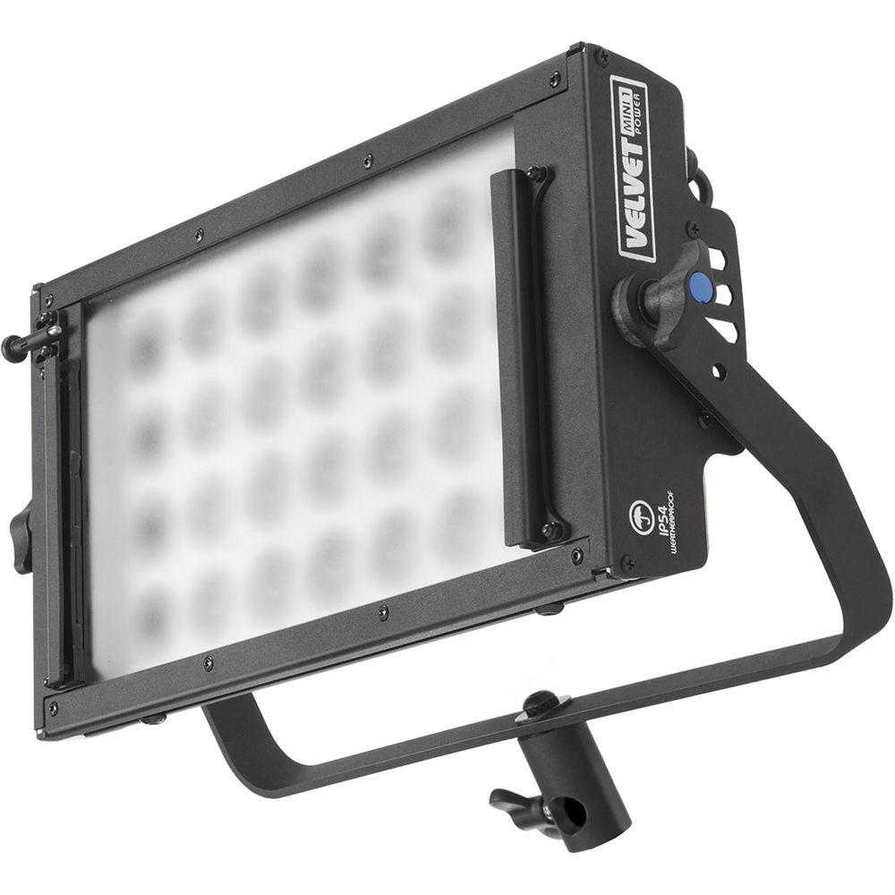 VELVETlight MINI 1 Power LED Panel with Gold Mount Battery Plate