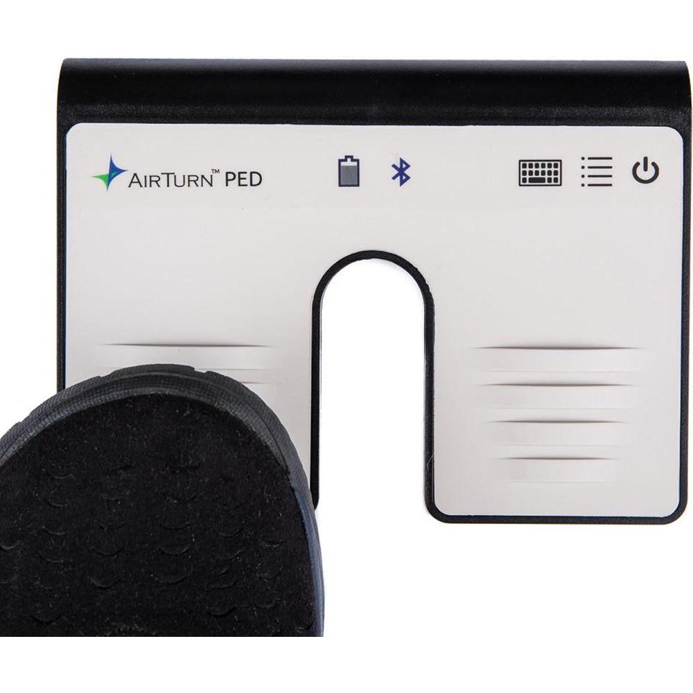 AirTurn Pedpro 2 Footswitch Controller for Select Bluetooth 4.0 Phones Tablets Computers