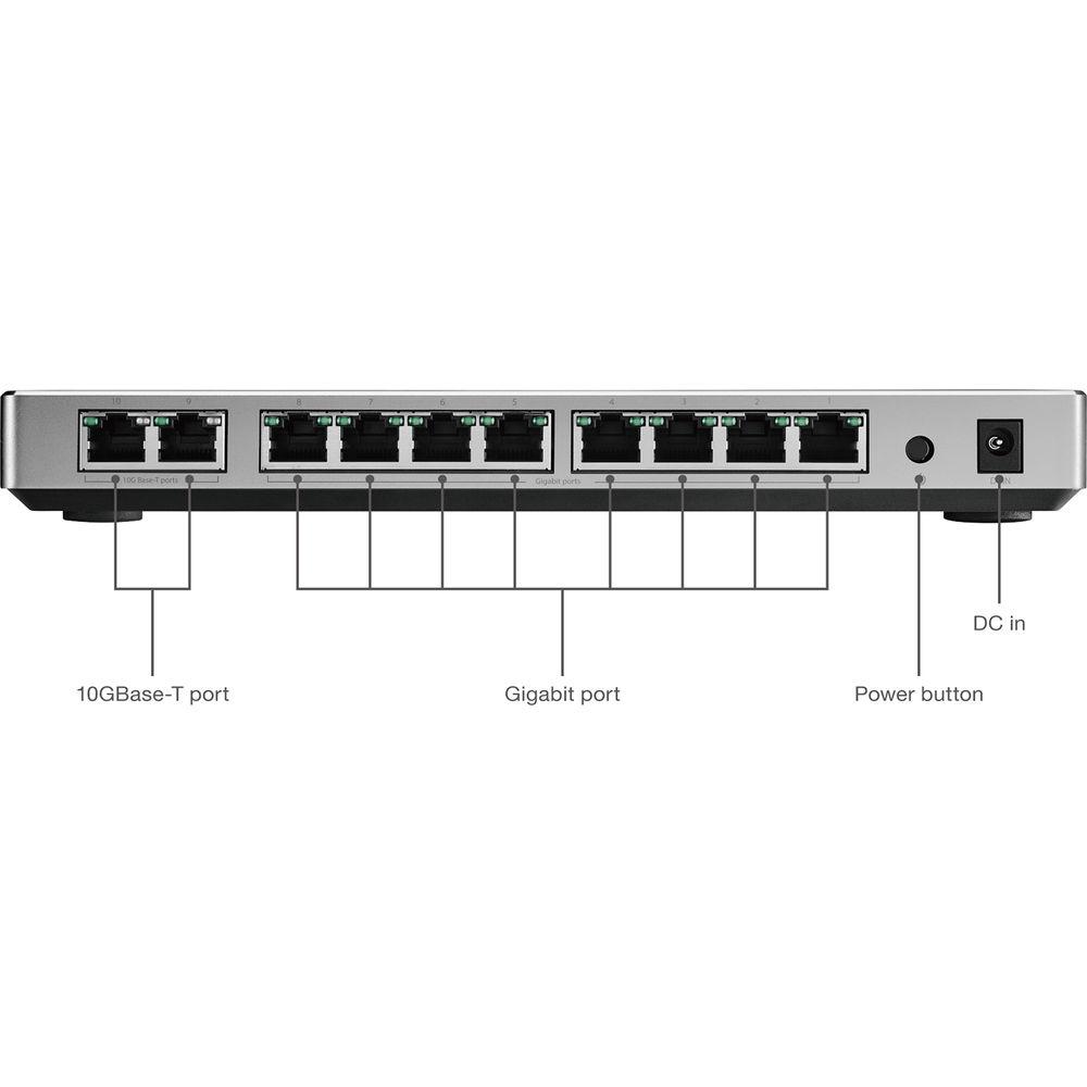 ASUS XG-U2008 10-Port Unmanaged Gigabit Ethernet Switch