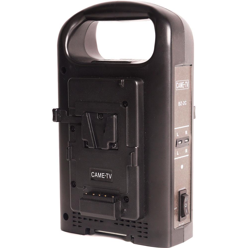 CAME-TV Dual V-Mount Battery Charger and Power Supply