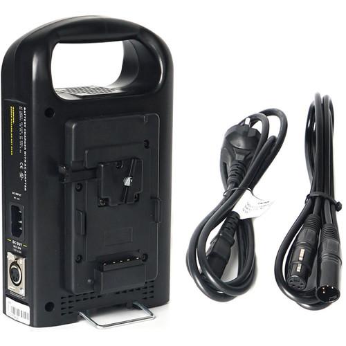 CAME-TV Dual V-Mount Battery Charger and Power Supply, CAME-TV, Dual, V-Mount, Battery, Charger, Power, Supply