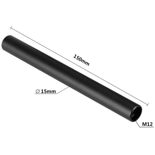 CAMVATE 15mm Rod Aluminum Anodized M12 Pipe