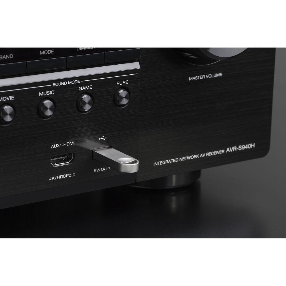 Denon AVR-S940H 7.2-Channel Network A V Receiver