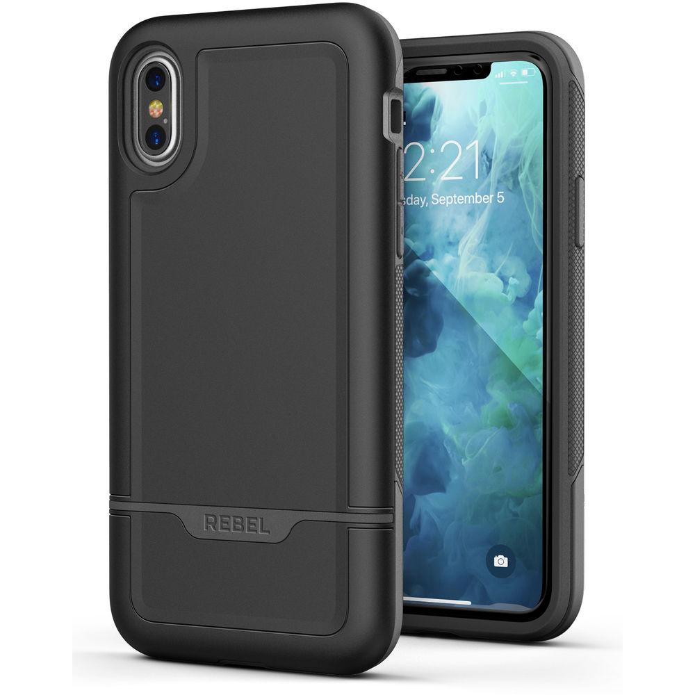 Encased Rebel Series Case with Belt Clip Holster for iPhone XS Max